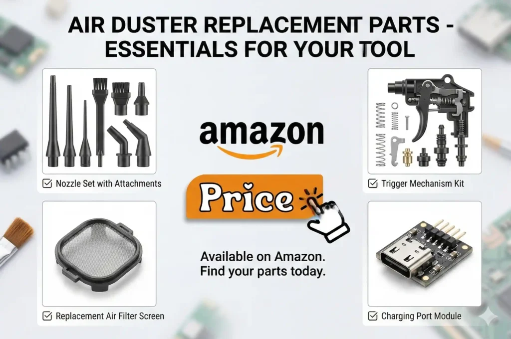 replacement parts for Air Duster