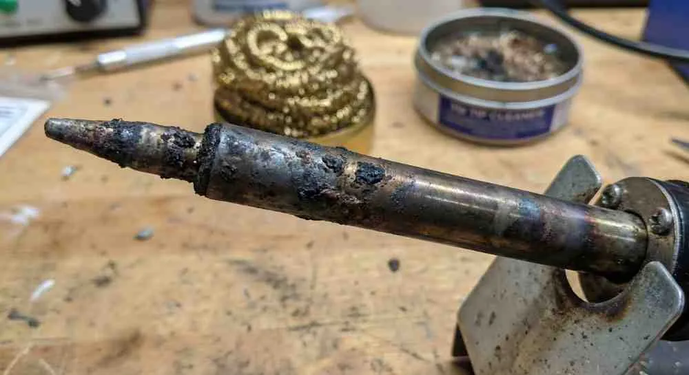 Fix a Blackened Soldering Iron Tip