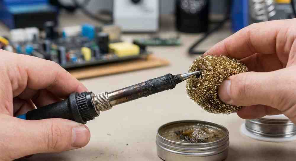 Fix a Blackened Soldering Iron Tip