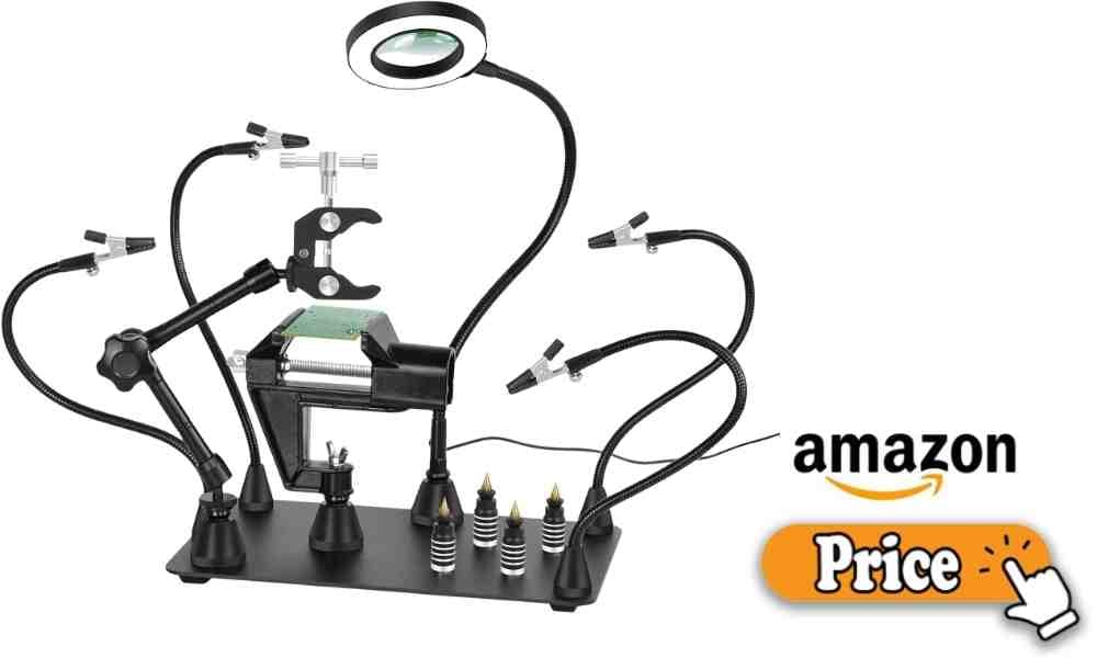 Magnetic Helping Hands Soldering