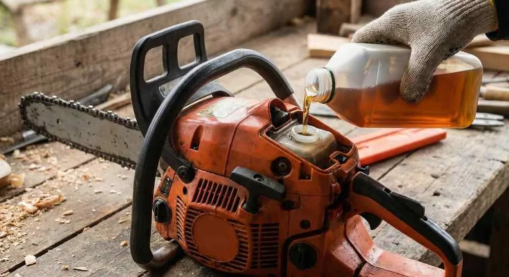 Oil a Chainsaw Chain