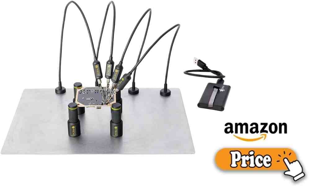 PCBite kit with 4x SP10 probes and test wires