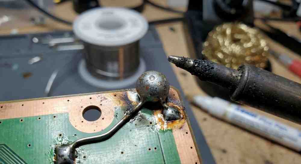 Soldering Not Sticking