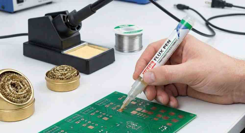 Use Flux for Soldering
