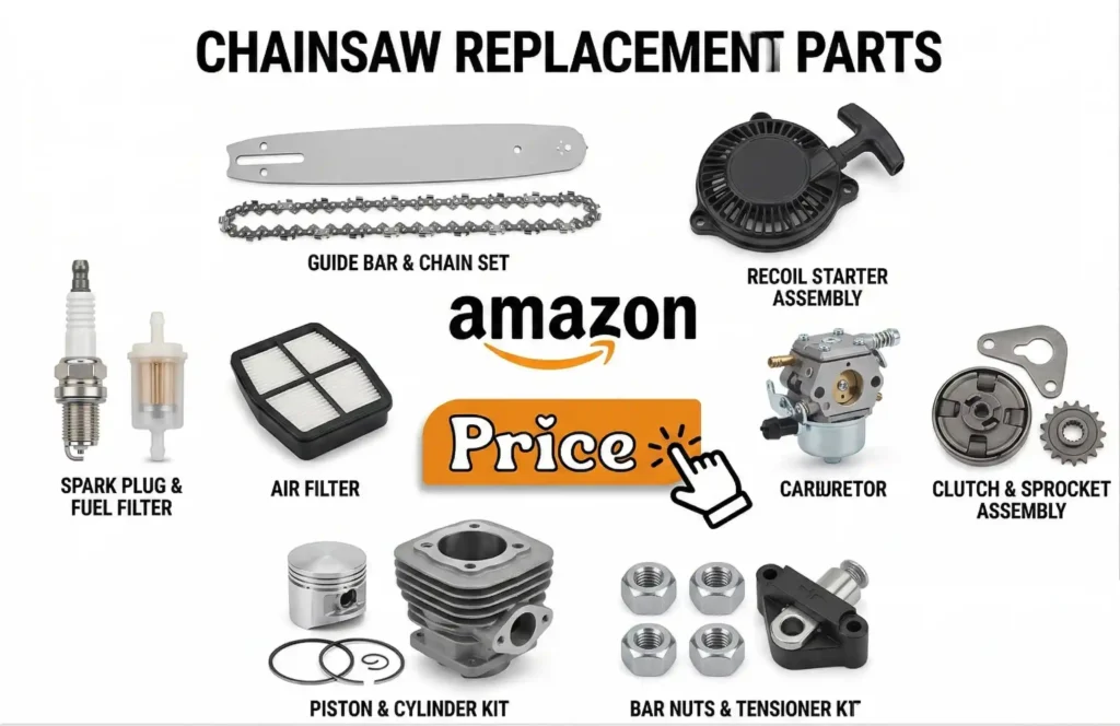 Chainsaw replacement parts