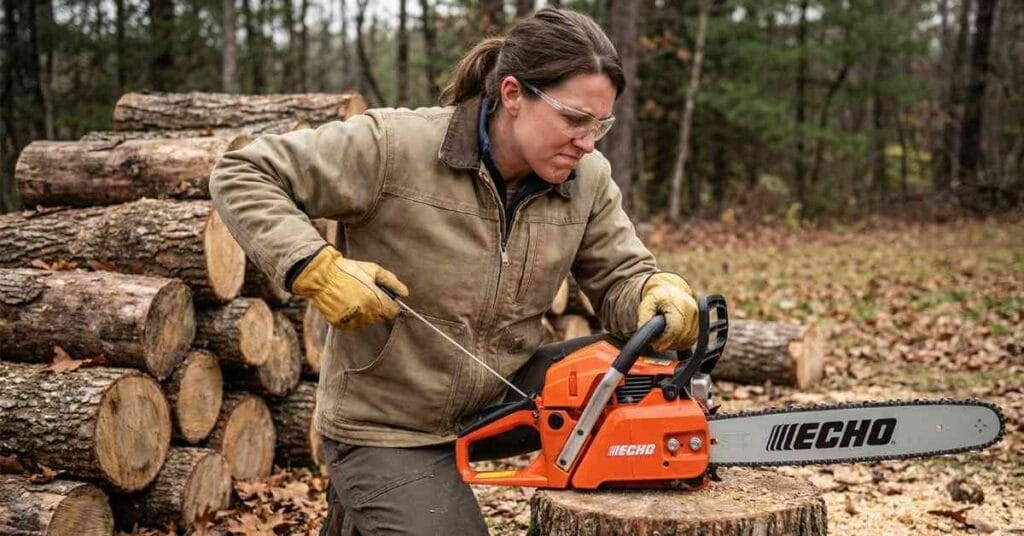 Echo Chainsaw Not Starting Problem