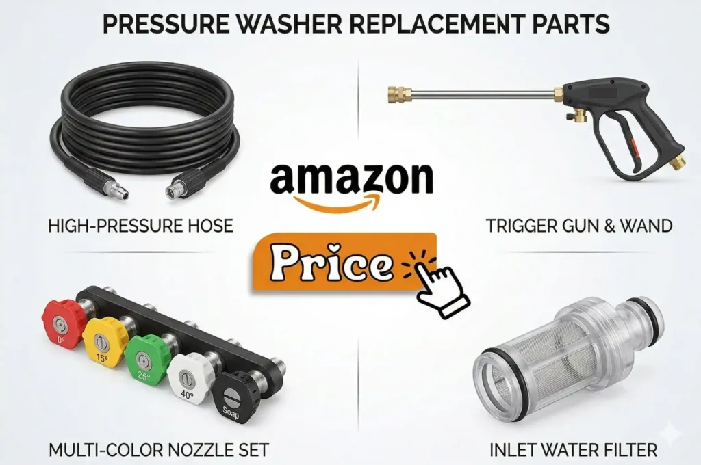 pressure washer replacement parts