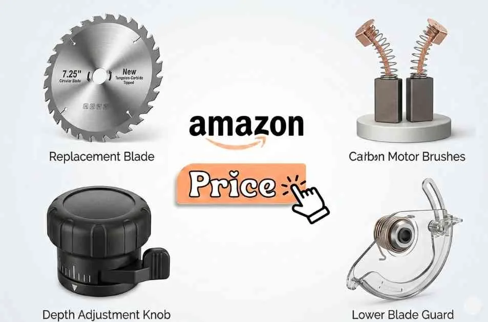 replacement parts for the circular saw