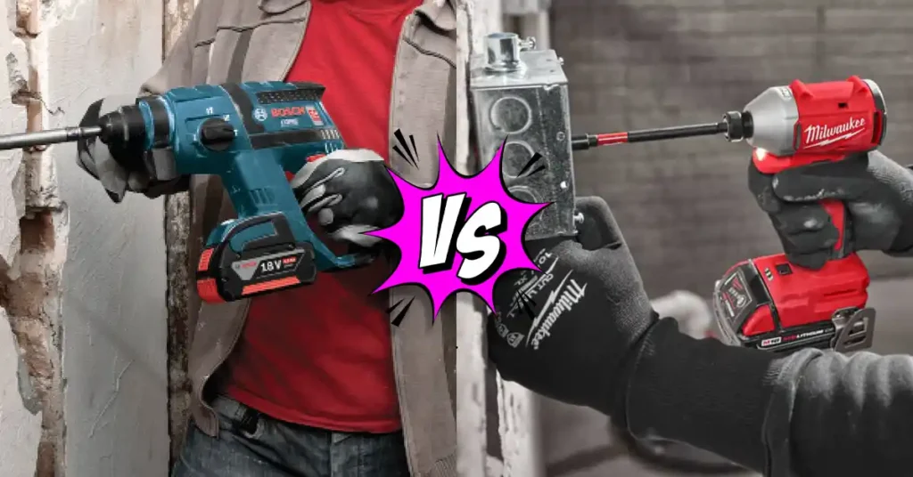 Hammer Drill vs Impact Driver