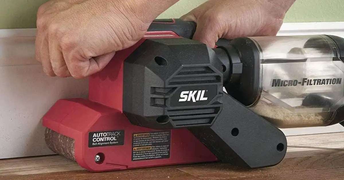 Belt Sander Not Tracking Straight Fixed Fast and Fearlessly