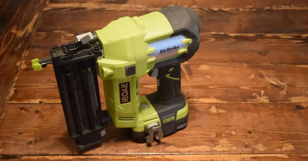 How to Load a Ryobi Cordless Brad Nailer