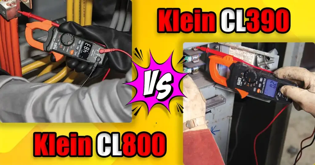 Klein CL390 vs CL800