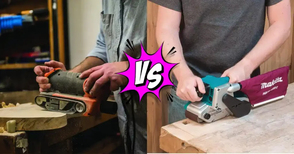 Triton vs Makita Belt Sander