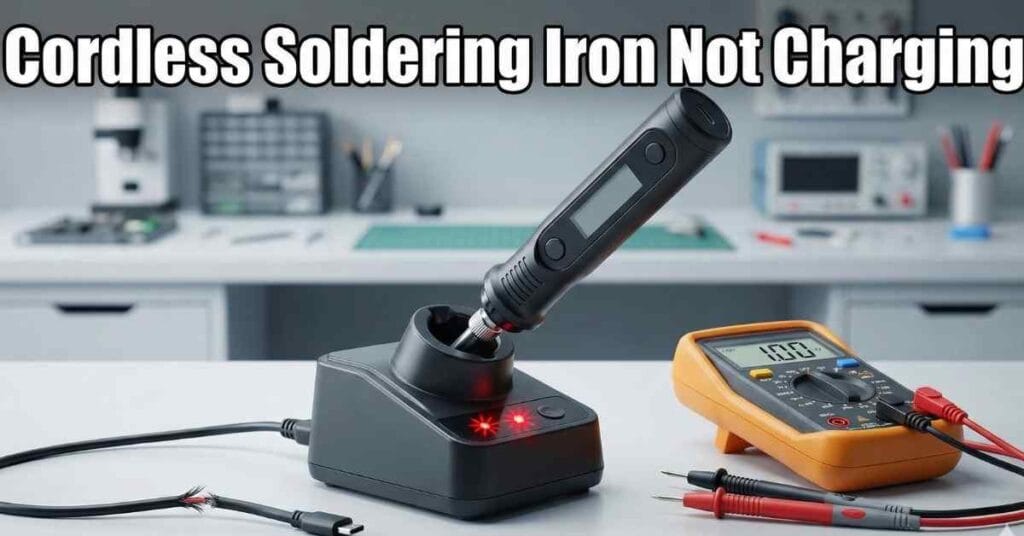 Cordless Soldering Iron Not Charging