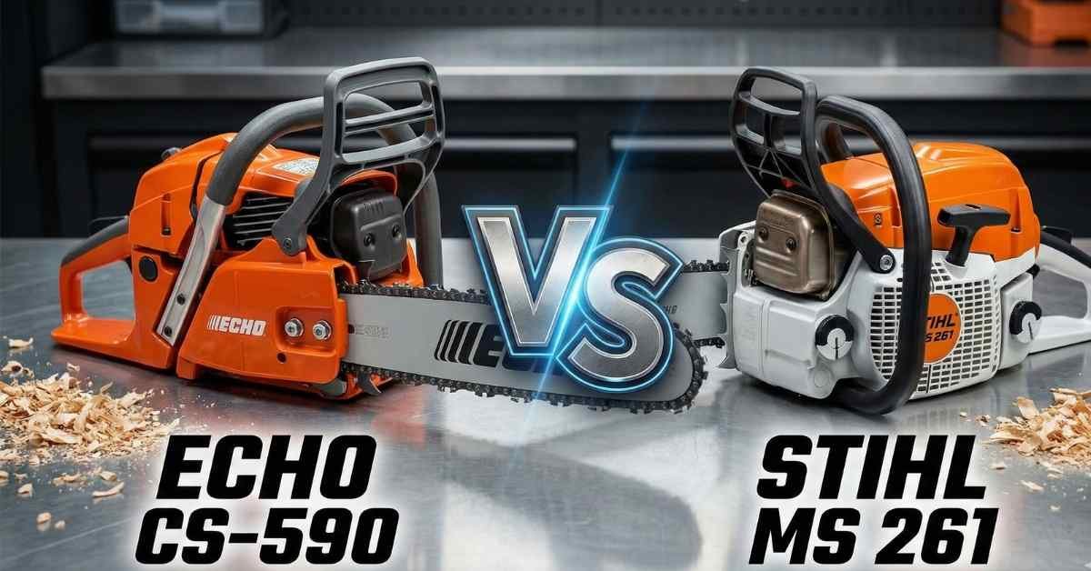 Echo CS-590 vs Stihl MS 261: Best Honest Review