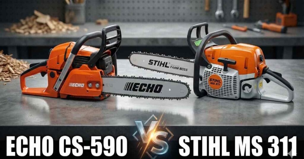 Echo CS-590 vs Stihl MS 311