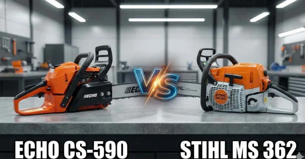 Echo CS-590 vs Stihl MS 362