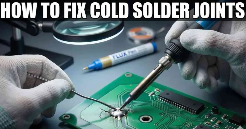 How to Fix Cold Solder Joints