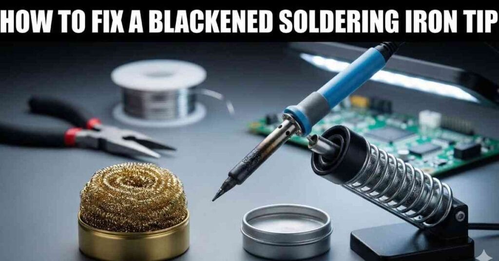 How to Fix a Blackened Soldering Iron Tip
