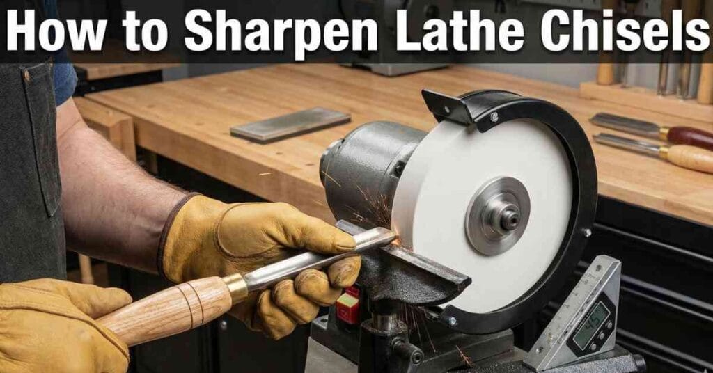 How to Sharpen Lathe Chisels