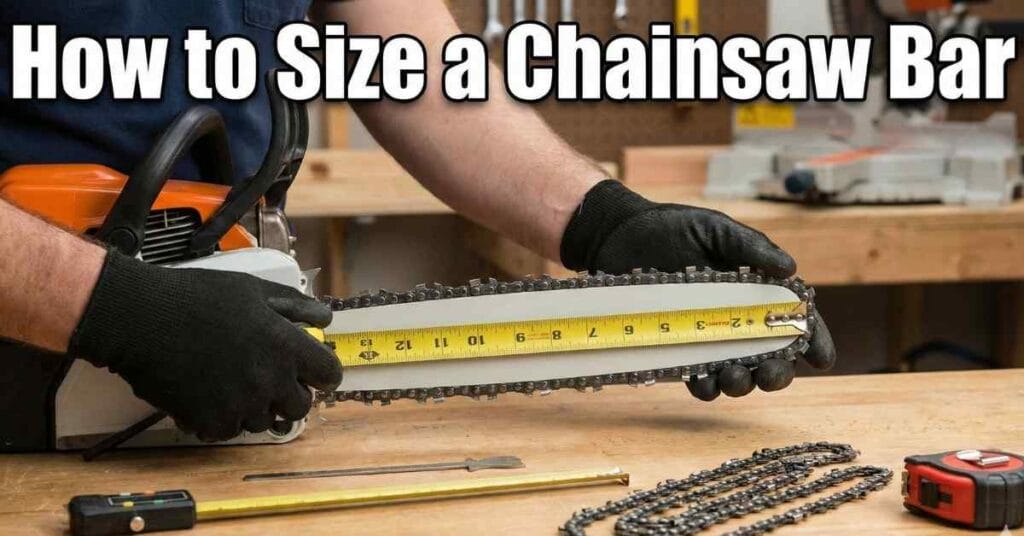 How to Size a Chainsaw Bar