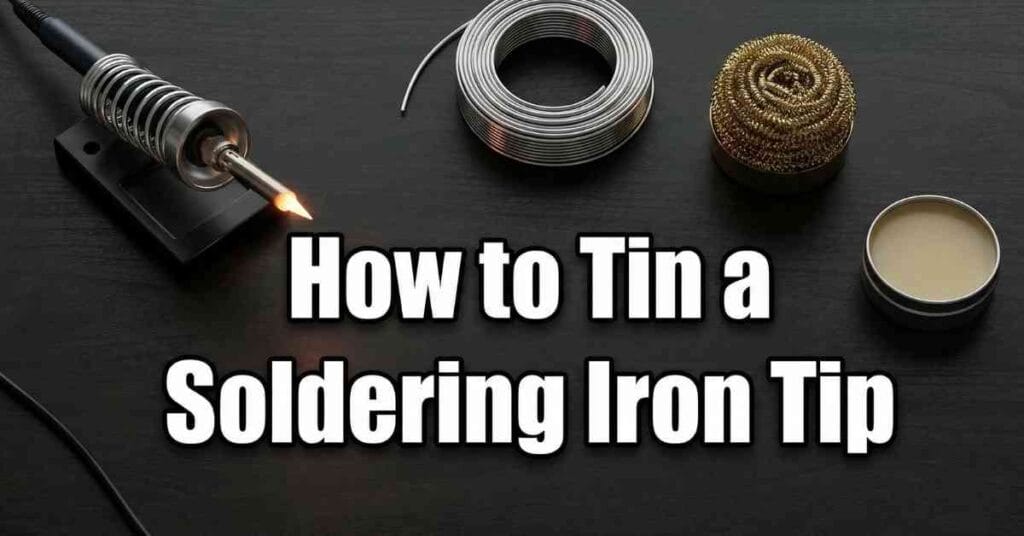 How to Tin a Soldering Iron Tip