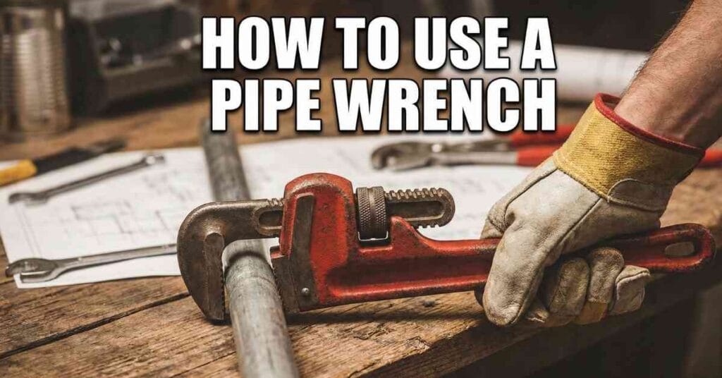 How to Use a Pipe Wrench