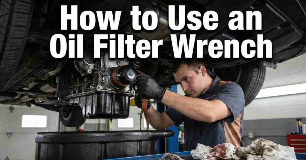 How to Use an Oil Filter Wrench