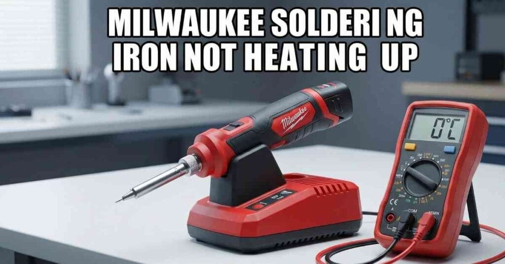Milwaukee Soldering Iron Not Heating Up