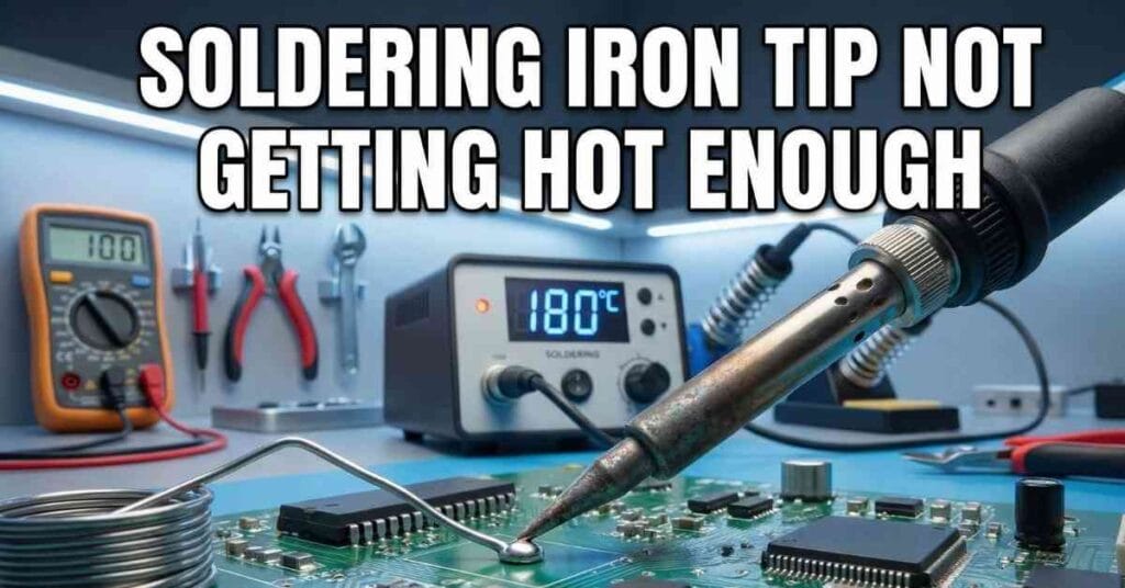 Soldering Iron Tip Not Getting Hot Enough