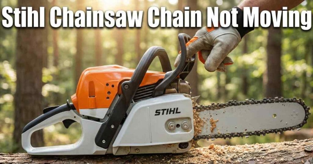 Stihl Chainsaw Chain Not Moving