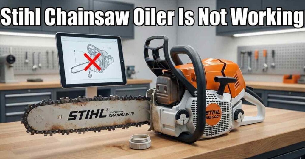 Stihl Chainsaw Oiler Is Not Working