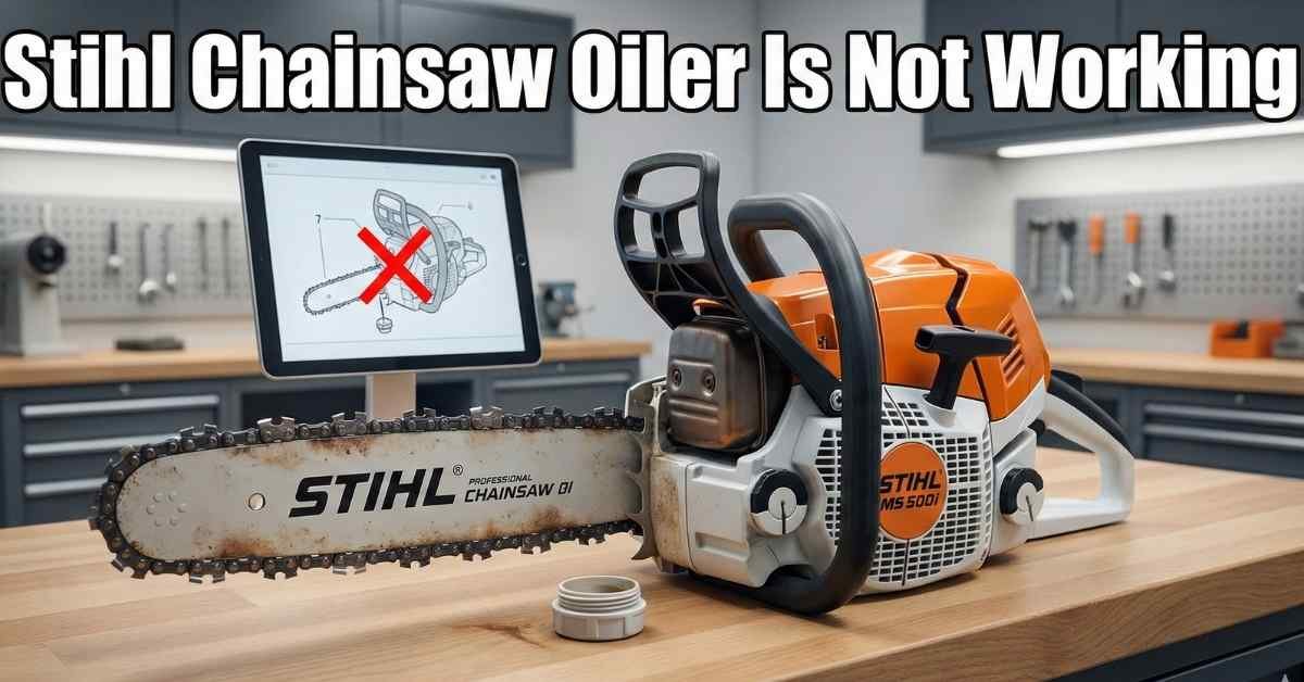 Stihl Chainsaw Oiler Is Not Working: Avoid Ruining Your Bar