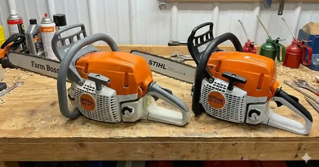Stihl Farm Boss vs MS 261