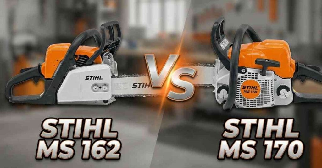 Stihl MS 162 vs MS 170