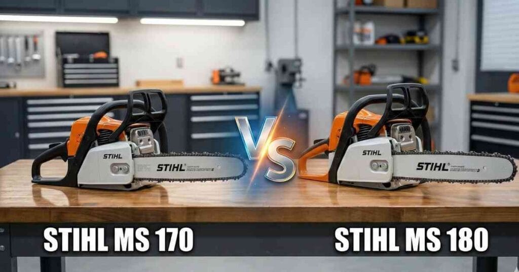 Stihl MS 170 vs MS 180