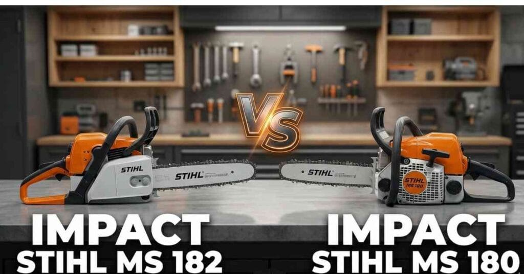 Stihl MS 182 vs 180