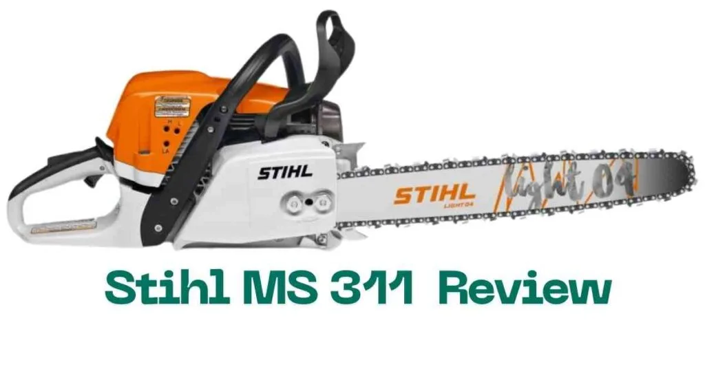 Stihl MS 311 Review