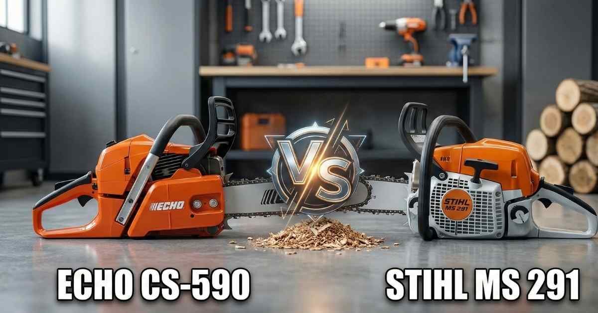 Echo CS-590 vs Stihl MS 291: The "Big Brother" Battle