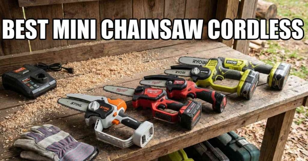 Best Mini Chainsaw Cordless