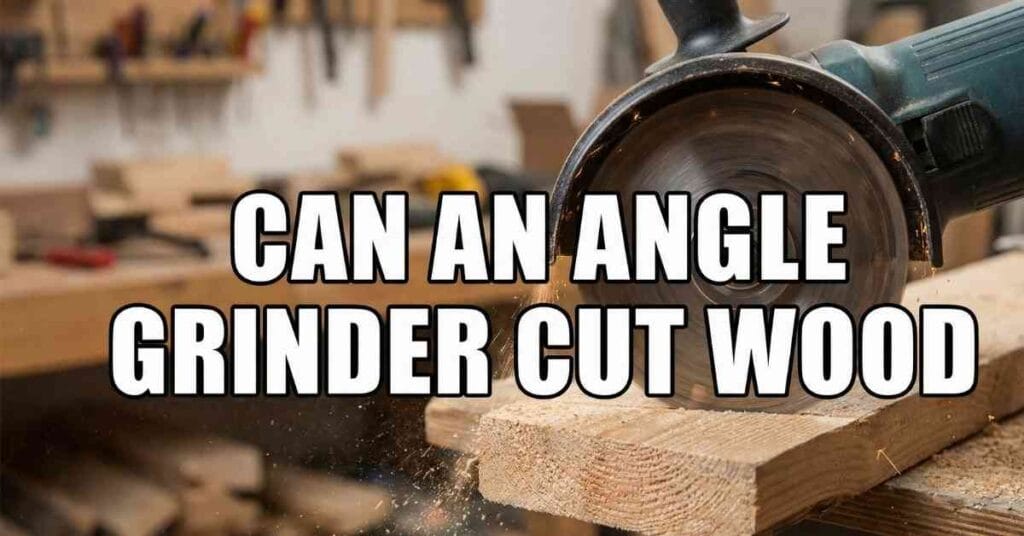 Can An Angle Grinder Cut Wood