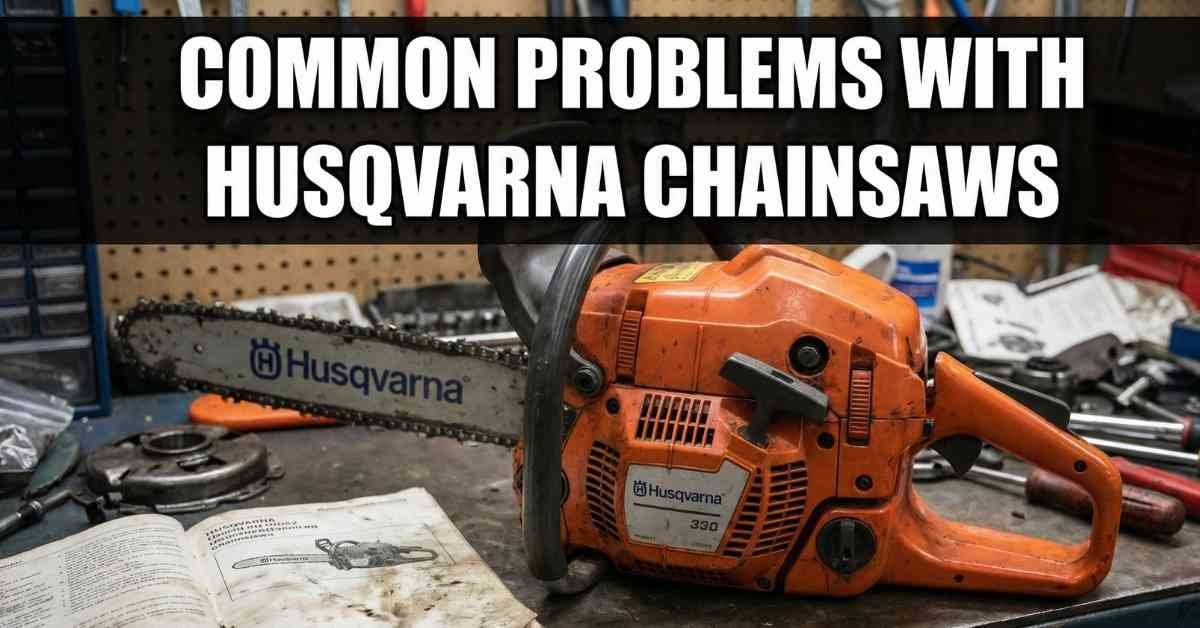 How I Fix Common Problems With Husqvarna Chainsaws