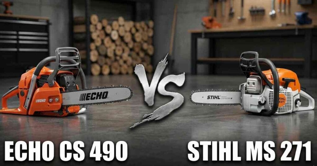 Echo CS 490 vs Stihl MS 271