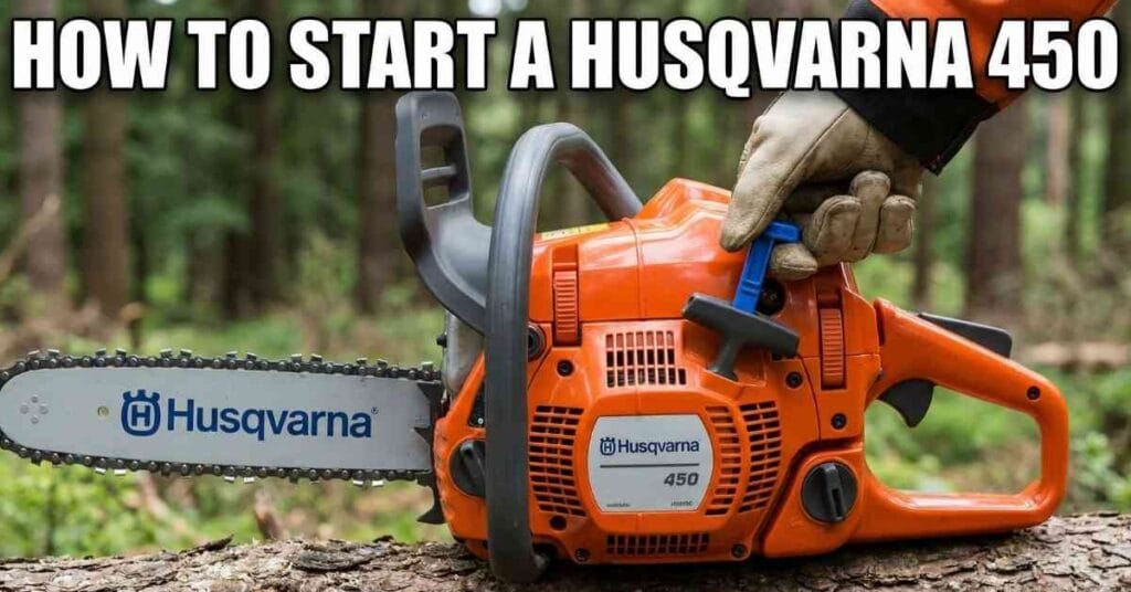 How to Start a Husqvarna 450
