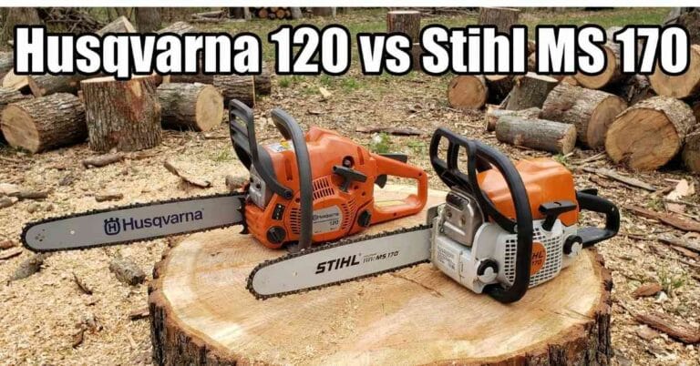 Husqvarna 120 vs Stihl MS 170