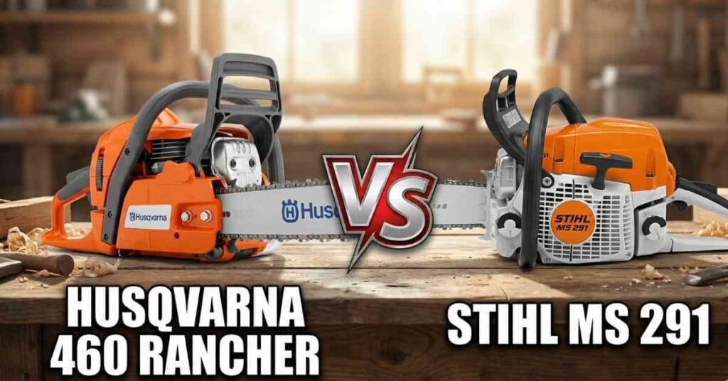 Husqvarna 460 Rancher vs Stihl MS 291