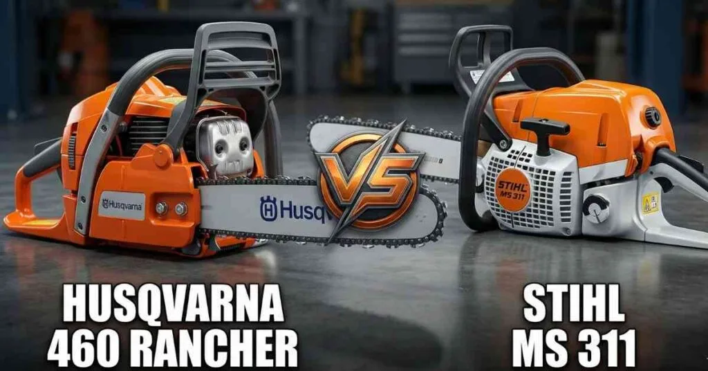 Husqvarna 460 Rancher vs Stihl MS 311
