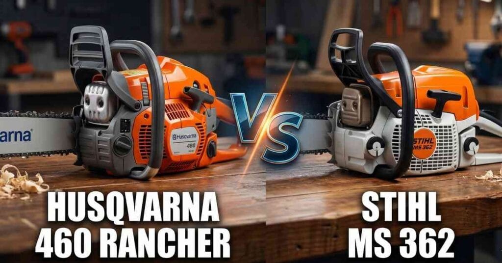 Husqvarna 460 Rancher vs Stihl MS 362