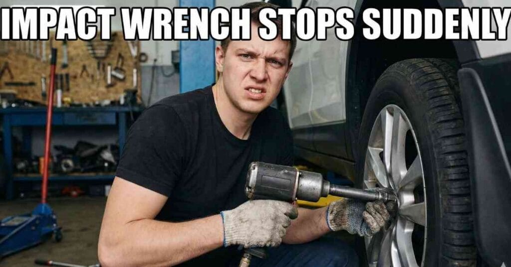 Impact Wrench Stops Suddenly