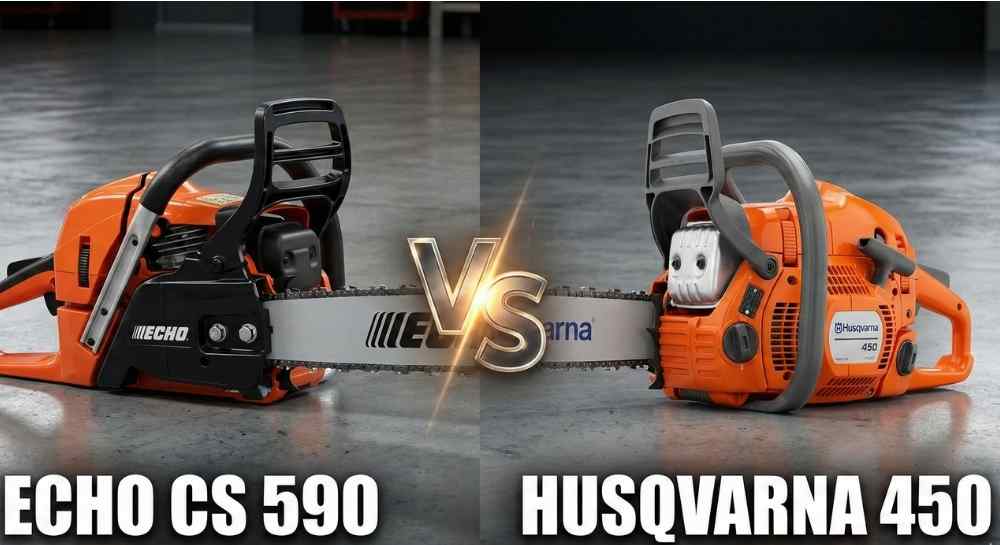 Echo CS-590 vs Husqvarna 450